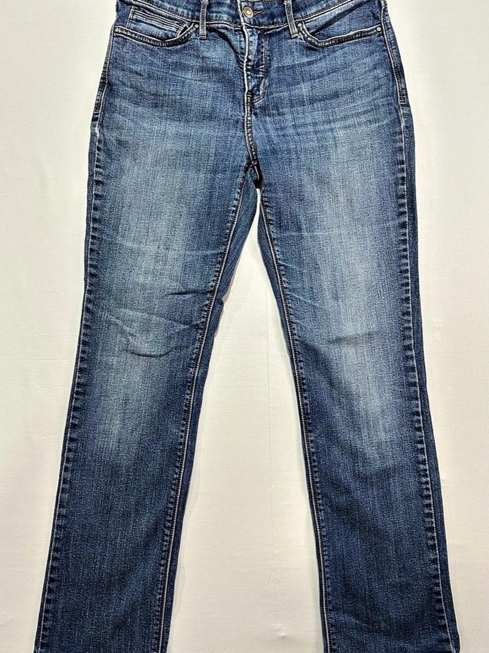 Levi's 525 Perfect Waist Straight Leg Blue Straight Leg Jeans